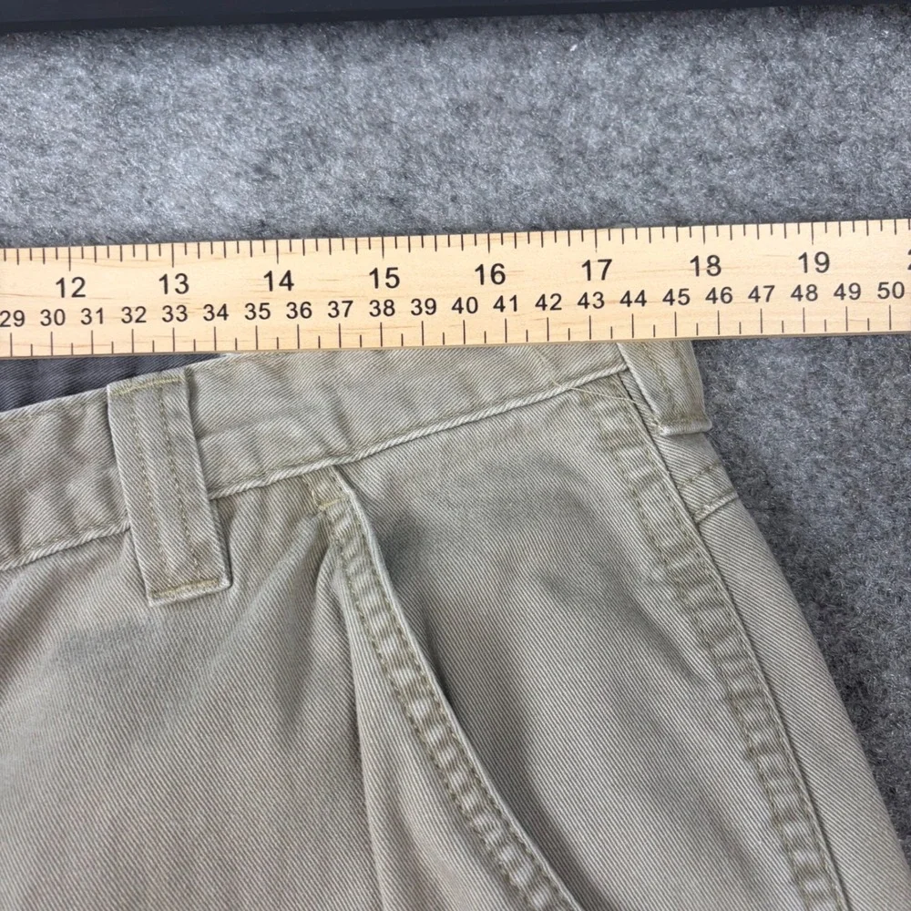 Wrangler Cargo Pants Mens 36x30 Tan Khaki Cowboy Utility Workwear Baggy Wide Leg
